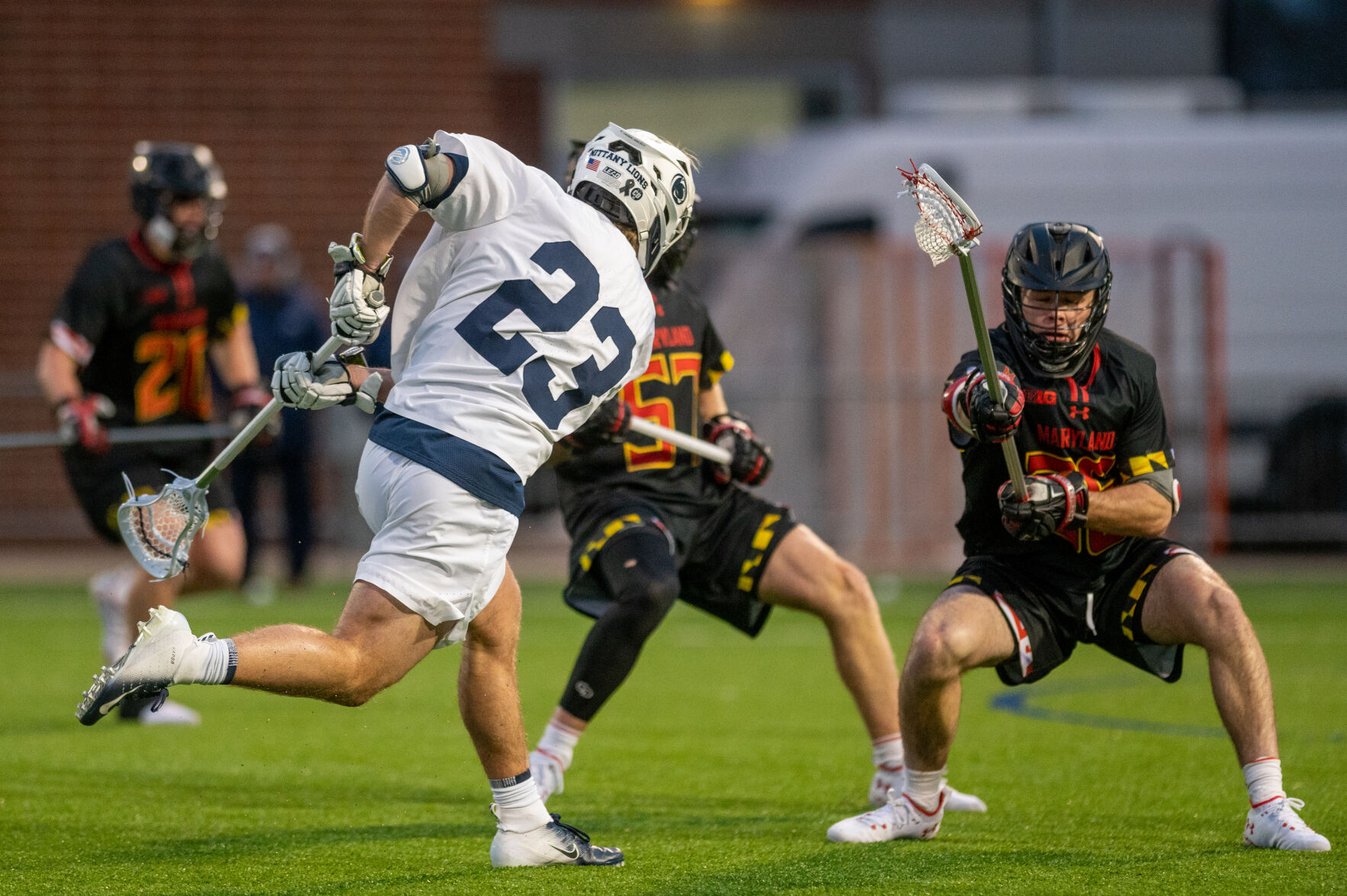 Mac Costin goal shot